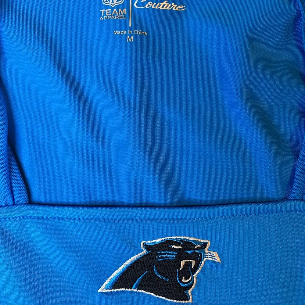 Carolina Panthers NFL Team Apparel blue top size medium